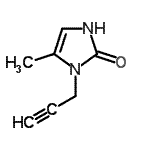 CAS#: 391671-26-4， 5-Methyl-1-Prop-2-Ynyl-3H-Imidazol-2-One