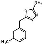 CAS#: 39181-46-9， 5-(3-Methylbenzyl)-1,3,4-Thiadiazol-2-Amine