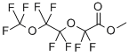 structure of CAS# 39187-41-2, Methyl Perfluoro-3,6-Dioxaheptanoate;PERFLUORO-3,6-DIOXAHEPTANOIC ACID METHYL ESTER;METHYL PERFLUORO-3,6-DIOXAHEPTANOIC ACID;METHYL PERFLUORO-3,6-DIOXAHEPTANOATE