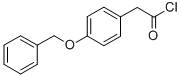 结构式 CAS# 39188-62-0, 4-苄氧基苯基乙酰氯