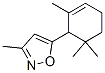 CAS#: 39190-09-5， 3-Methyl-5-(2,6,6-Trimethyl-1-Cyclohex-2-Enyl)-1,2-Oxazole