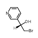 CAS#: 391902-10-6， (1S)-2-Bromo-1-(3-Pyridinyl)Ethanol