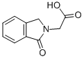 structure of CAS# 39221-42-6, (1-Oxo-1,3-Dihydro-Isoindol-2-Yl)-Acetic Acid;2-(1-Oxoisoindolin-2-Yl)Acetate;2-(1-Oxo-2-Isoindolinyl)Acetate;2-(1-Ketoisoindolin-2-Yl)Acetate