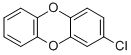 structure of CAS# 39227-54-8, 2-Chlorodibenzo-p-Dioxin;2-Monochlorodibenzo-P-Dioxin;Brn 0176668;Dibenzo(B,E)(1,4)Dioxin, 2-Chloro-