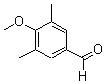 structure of CAS# 39250-90-3, 3,5-Dimethyl-4-Methoxybenzaldehyde;Benzaldehyde, 4-Methoxy-3,5-Dimethyl-;4-METHOXY-3,5-DIMETHYLBENZALDEHYDE;3,5-DIMETHYL-4-METHOXYBENZALDEHYDE