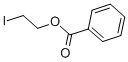 structure of CAS# 39252-69-2, 2-Iodo-Ethanol 1-Benzoate;BENZOIC ACID 2-IODOETHYL ESTER;O-Iodobenzoic Acid Ethyl Ester;Benzoicacidiodoethylester