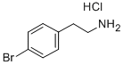 structure of CAS# 39260-89-4, 4-Bromophenethyl Amine Hydrochloride