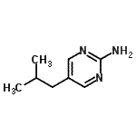 CAS#: 39268-70-7， 5-Isobutyl-2-Pyrimidinamine