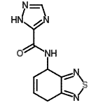 CAS#: 392705-84-9， N-(4,7-Dihydro-2,1,3-Benzothiadiazol-4-Yl)-1H-1,2,4-Triazole-5-Carboxamide