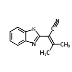 CAS#: 392724-16-2， 2-(1,3-Benzothiazol-2-Yl)-3-Methyl-2-Butenenitrile