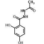 CAS#: 392741-20-7， N'-Acetyl-2,4-Dihydroxybenzohydrazide