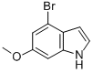 CAS#: 393553-55-4， 4-Bromo-6-Methoxyindole