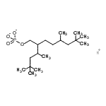 CAS#: 39373-95-0， Potassium [5,7,7-Trimethyl-2-(1,3,3-Trimethylbutyl)Octyl] Phosphate