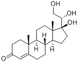 CAS 登录号：3946-10-9， (8R,9S,10R,13S,14S,17R)-17-[(1S)-1,2-二羟基乙基]-17-羟基-10,13-二甲基-2,6,7,8,9,11,12,14,15,16-十氢-1H-环戊二烯并[a]菲-3-酮