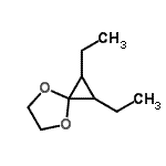 CAS#: 39522-79-7， 1,2-Diethyl-4,7-Dioxaspiro[2.4]Heptane