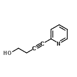 CAS#: 395652-44-5， 4-(2-Pyridinyl)-3-Butyn-1-Ol