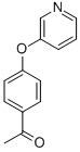 CAS#: 39572-18-4， 1-[4-(Pyridin-3-Yloxy)Phenyl]Ethan-1-One