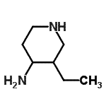 CAS#: 396133-40-7， 3-Ethyl-4-Piperidinamine