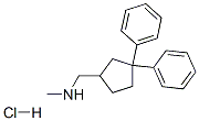 CAS#: 39617-58-8， 1-(3,3-Diphenylcyclopentyl)-N-Methyl-Methanamine Hydrochloride