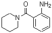 structure of CAS# 39630-25-6, (2-Aminophenyl)-(1-Piperidyl)Methanone;(2-Aminophenyl)-(1-Piperidyl)Methanone;(2-Aminophenyl)-Piperidino-Methanone;(2-Aminophenyl)-Piperidin-1-Yl-Methanone