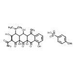 CAS#: 39649-76-8, 11A-Chloro-4-(Dimethylamino)-3,5,10,12A-Tetrahydroxy-6-Methylene-1,11,12-Trioxo-1,4,4A,5,5A,6,11,11A,12,12A-Decahydro-2-Tetracenecarboxamide 4-Methylbenzenesulfonate (1:1)