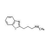 CAS#: 39650-74-3， 3-(1,3-Benzothiazol-2-Yl)-N-Methyl-1-Propanamine