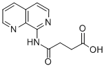 structure of CAS# 396682-90-9, 4-(1,7-Naphthyridin-8-Ylamino)-4-Oxobutanoicacid