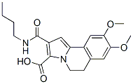 CAS#: 39731-66-3， 2-(Butylaminocarbonyl)-5,6-Dihydro-8,9-Dimethoxypyrrolo[2,1-a]Isoquinoline-3-Carboxylic Acid