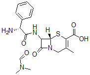 CAS#: 39754-02-4， 7-[(R)-Amino(Phenyl)Acetamido]-3-Methyl-3-Cephem-4-Carboxylic Acid Dimethylformamide