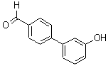 结构式 CAS# 398151-25-2, 4-(3-羟基苯基)苯甲醛