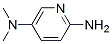 structure of CAS# 39856-52-5, N',N'-Dimethylpyridine-2,5-Diamine;(6-Amino-3-Pyridyl)-Dimethyl-Amine;N5,N5-Dimethylpyridine-2,5-Diamine