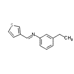 CAS#: 400059-66-7， (E)-N-(3-Ethylphenyl)-1-(3-Thienyl)Methanimine