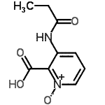 CAS#: 400723-02-6， 3-(Propionylamino)-2-Pyridinecarboxylic Acid 1-Oxide