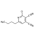 CAS#: 400752-10-5， 6-Butyl-2-Chloro-3,4-Pyridinedicarbonitrile