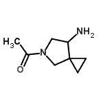 CAS#: 400841-20-5， 1-(7-Amino-5-Azaspiro[2.4]Hept-5-Yl)Ethanone