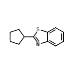CAS#: 40115-02-4， 2-Cyclopentyl-1,3-Benzothiazole