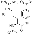 CAS#: 40127-26-2， (S)-2-(Acetylamino)-5-[(aminoiminomethyl)amino]-N-(4-nitrophenyl)-Pentanamide monohydrochloride