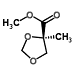 CAS#: 401480-03-3， Methyl (4R)-4-Methyl-1,3-Dioxolane-4-Carboxylate