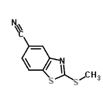 CAS#: 401567-16-6， 2-(Methylsulfanyl)-1,3-Benzothiazole-5-Carbonitrile