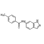 CAS#: 401591-11-5， N-(1H-Indazol-6-Yl)-4-Methylbenzamide