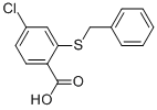 CAS#: 40183-35-5， 2-(Benzylthio)-4-Chlorobenzoic Acid