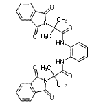 CAS#: 401846-08-0， N,N'-1,2-Phenylenebis[2-(1,3-Dioxo-1,3-Dihydro-2H-Isoindol-2-Yl)-2-Methylpropanamide]