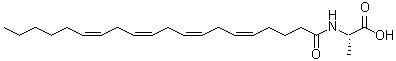 CAS#: 401941-73-9， N-[(5Z,8Z,11Z,14Z)-1-Oxo-5,8,11,14-Eicosatetraen-1-Yl]-L-Alanine