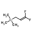 CAS#: 40207-81-6， (3,3-Difluoro-2-Propen-1-Yl)(Trimethyl)Silane