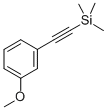 structure of CAS# 40230-92-0, (3-Methoxyphenylethynyl)trimethylsilane;((3-METHOXYPHENYL)ETHYNYL)-TRIMETHYLSIL&;(3-METHOXYPHENYLETHYNYL)-TRIMETHYLSILAN&