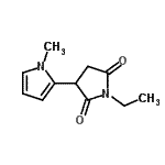 CAS#: 402482-70-6， 1-Ethyl-3-(1-Methyl-1H-Pyrrol-2-Yl)-2,5-Pyrrolidinedione