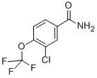 结构式 CAS# 40251-61-4, 3-氯-4-(三氟甲氧基)苯甲酰胺