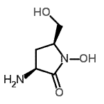 CAS#: 402579-37-7， (3S,5S)-3-Amino-1-Hydroxy-5-(Hydroxymethyl)-2-Pyrrolidinone
