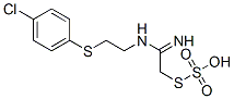 CAS#: 40283-99-6， Thiosulfuric Acid Hydrogen S-[2-[[2-[(4-Chlorophenyl)Thio]Ethyl]Amino]-2-Iminoethyl] Ester