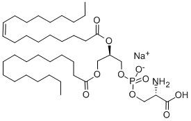 CAS#: 40290-44-6， 1-Palmitoyl-2-Oleoylglycero-3-Phosphoserine